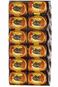 Fil dentelle aux fuseaux dégradé café crème cocons Calais Fil Au Chinois boîte de 12 sur le site Maison Sajou