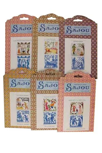 Six Sajou Perrault Fairy Tales cross stitch pattern charts Six Sajou Perrault Fairy Tales cross stitch pattern charts