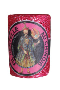 Cocon Caudry metallic fuchsia bobbin lace thread Fil Au Chinois on the Sajou website