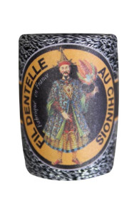 Cocon Caudry metallic black bobbin lace thread Fil Au Chinois on the Sajou website