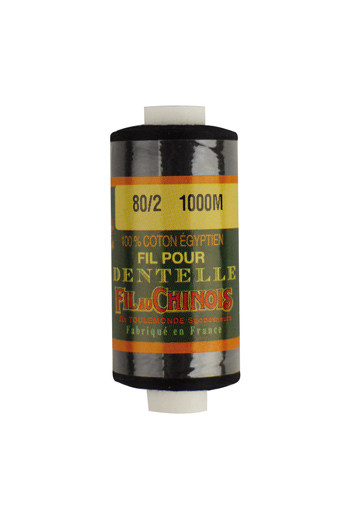 Baumwollklöppelgarn Schwarz Fil Au Chinois Stärke 80/2 im Sajou Onlineshop Baumwollklöppelgarn Schwarz Fil Au Chinois Stärke 80/2 im Sajou Onlineshop