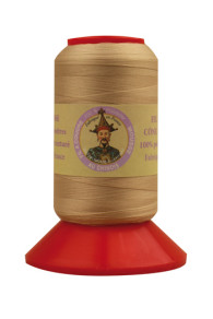 Polyester-Bauschgarn von Fil-Au-Chinois auf 1000 m Kone - Nr. 2084 Beige