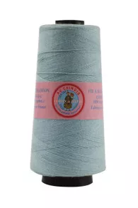 Presentation of Fil Au Chinois cotton tacking thread 850m cone - 742 - Sky blue
