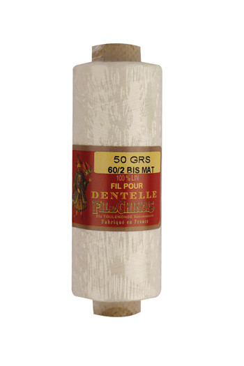 Fusette fil dentelle lin mat écru 60/2 - Fil Au Chinois Fusette fil dentelle lin mat écru 60/2 - Fil Au Chinois