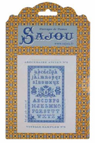 Stickmustertuch aus den Sajou-Archiven - Modell 5