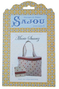 Sewing pattern Bag/pouch bordeaux