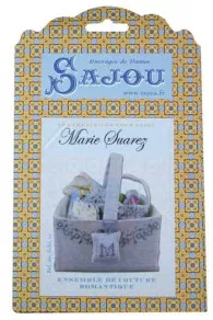 Romantic sewing set cross stitch chart