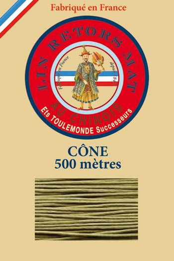 Leinenzwirn matt 12/6 Fil Au Chinois 500m Kone - Farbe 643 Moos Leinenzwirn matt 12/6 Fil Au Chinois 500m Kone - Farbe 643 Moos