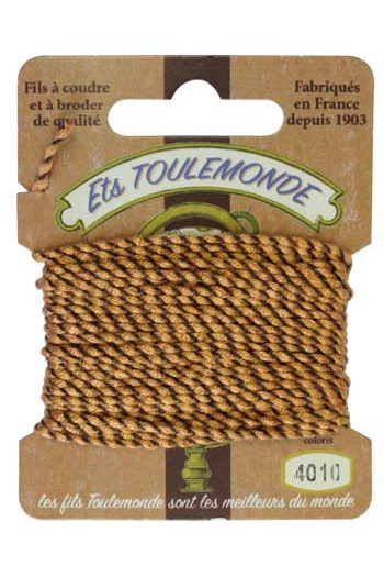 Garn für Sticken und Schmuck Rochefort Sajou Nr. 4010 Hellbraun-Braun Garn für Sticken und Schmuck Rochefort Sajou Nr. 4010 Hellbraun-Braun