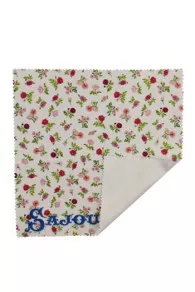 Brillenputztuch Offrande à l'Amour Rosa
