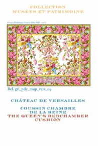 Sajou-Kreuzstichvorlage: Großes Kissen Das Schlafzimmer der Königin im Schloss Versailles