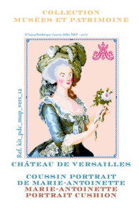 Sajou-Kreuzstichpackung: Marie-Antoinettes Bildnis im Kleinen Trianon