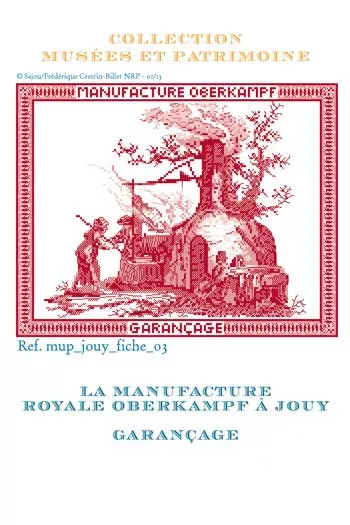 Stickvorlage Kreuzstich Jouy Krappfärbung Stickvorlage Kreuzstich Jouy Krappfärbung