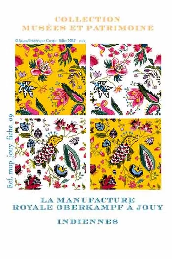 Cross-stitch pattern chart: indiennes, toile de Jouy Cross-stitch pattern chart: indiennes, toile de Jouy