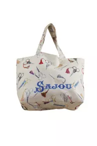Sajou Nähset kleine Handtasche Stickscheren: Taschenvorderseite 