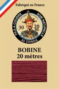 Boîte réassort fil de soie six bobines - Col. 425 - Ponceau