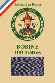 Fil de coton spécial Jean bobine 100 m Fil Au Chinois