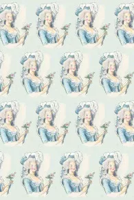 Coupon tissu Sajou Marie Antoinette en coupon