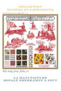 Sajou cross-stitch kit: Toiles de Jouy at Oberkampf Manufacture