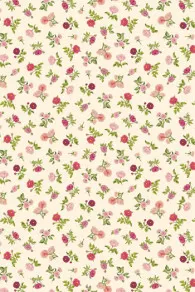 Coupon de tissu Sajou les petites roses de l'Impératrice Joséphine