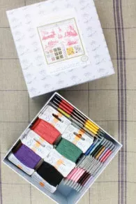 Sajou cross stitch pattern kit Jouy Oberkampf manufactory