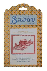 Cross-stitch pattern chart: whitening the toile de Jouy