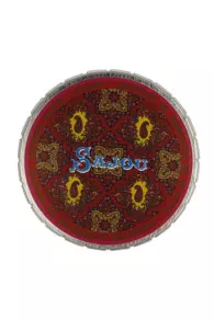 Printed clic-clac storage box Sajou Andrinople Kashmir closed