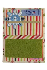 Intérieur du carnet Sajou porte aiguilles et épingles Petites Roses de Joséphine