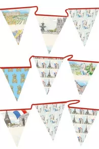 Sajou Nähpackung Wimpelkette Vive la France!