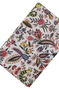 Presentation Sajou Coquecigrues fabric swatch main motif