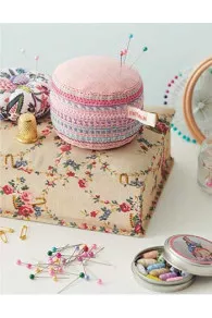 Pin cushion from Marie Suarez book Embroiders the World of Sajou