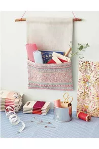 Hanging tidy from Marie Suarez book Embroiders the World of Sajou