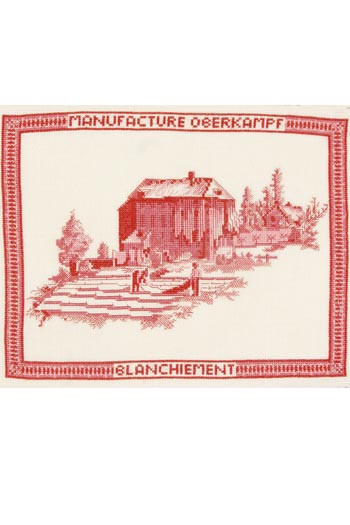 Cross stitch kit - Toile de Jouy - Whitening Cross stitch kit - Toile de Jouy - Whitening