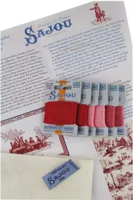 Stickpackung Kreuzstich Jouy Pinselarbeiterinnen