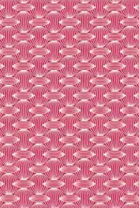 Toile de Jouy en coupon Plaisirs Campagne rose 2
