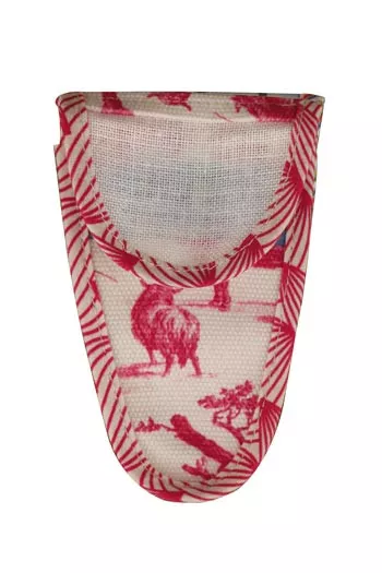 Sajou embroidery scissor case size M pink Toile de Jouy Sajou embroidery scissor case size M pink Toile de Jouy
