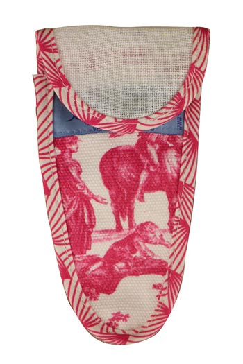 Sajou Scherenetui Größe L Toile de Jouy Pink Sajou Scherenetui Größe L Toile de Jouy Pink