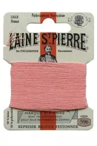 Laine Saint-Pierre zum Sticken-Stopfen - 596 - Altrosa