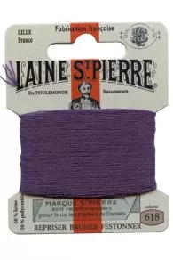 Laine Saint-Pierre zum Sticken-Stopfen - 618 - Schw. Johannisbeer